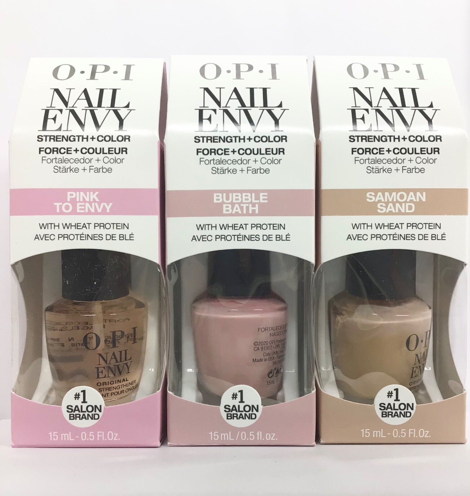 Nail Envy – opi Strength + Color with Wheat Protein & Calcium – Pick Your Color