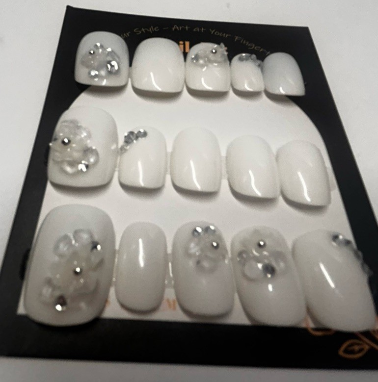 press on nails handmade