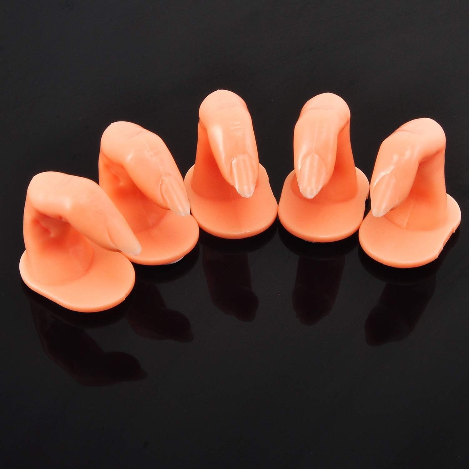 10 Pcs Self-Adhesive Practice Fingers for Nail Art – Ideal for Beginners