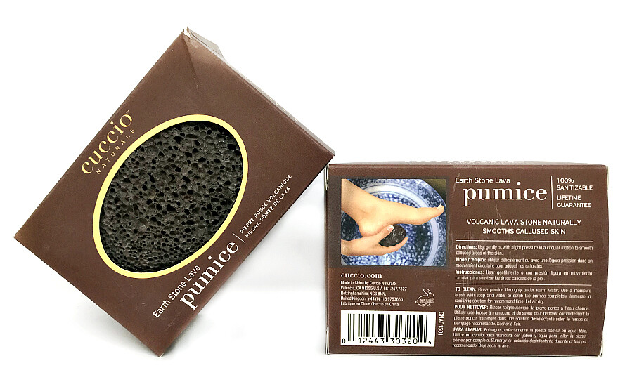 Cuccio Naturale – Earth Stone Lava PUMICE Removes Calluses 1 Piece