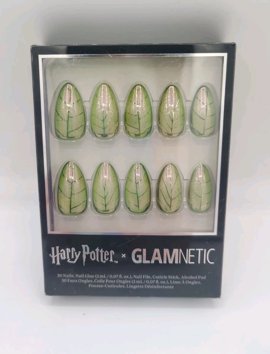 Glamnetic Press On Nails x Harry Potter Mandrake 30ct New