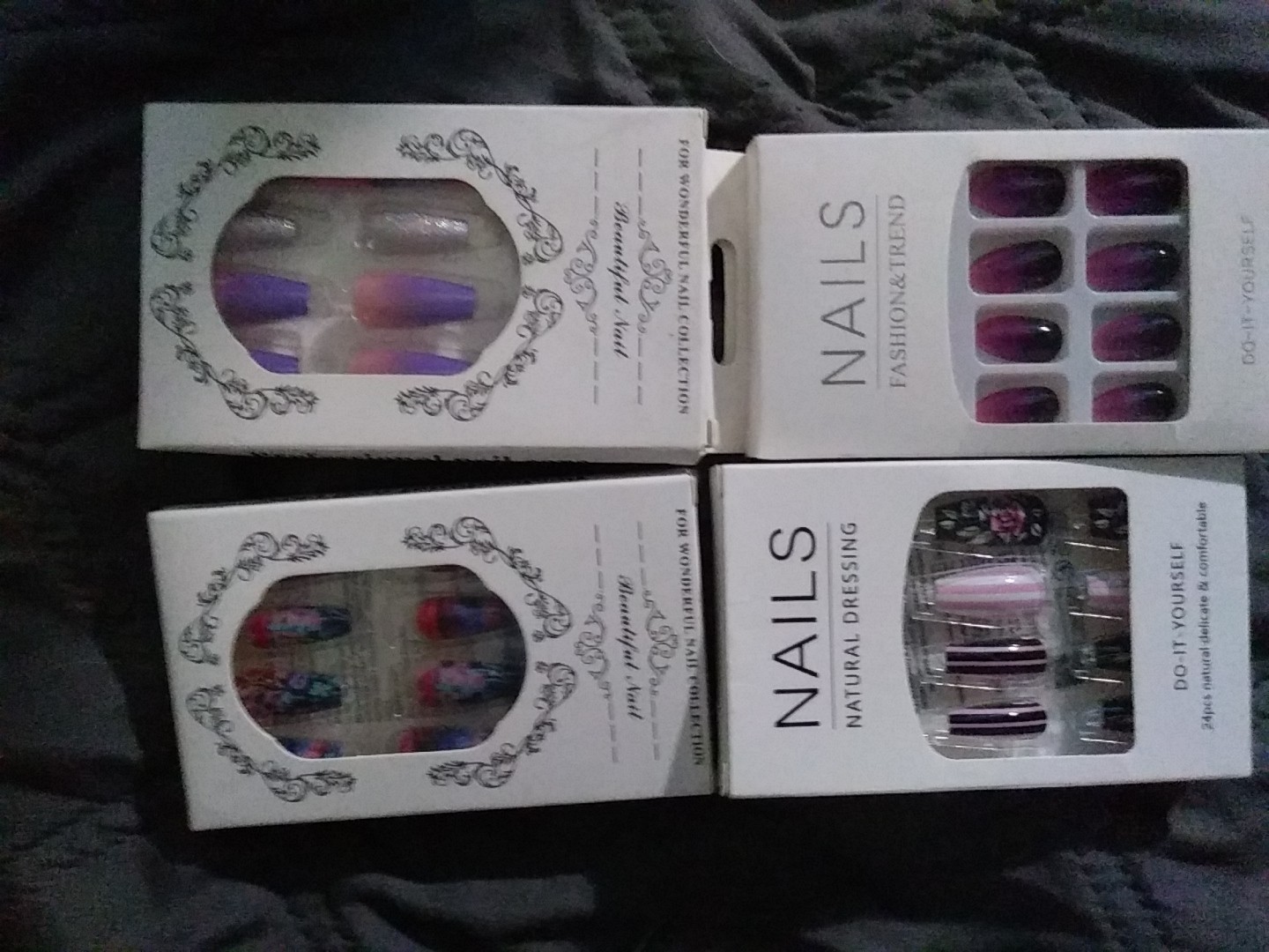 4 Nails set