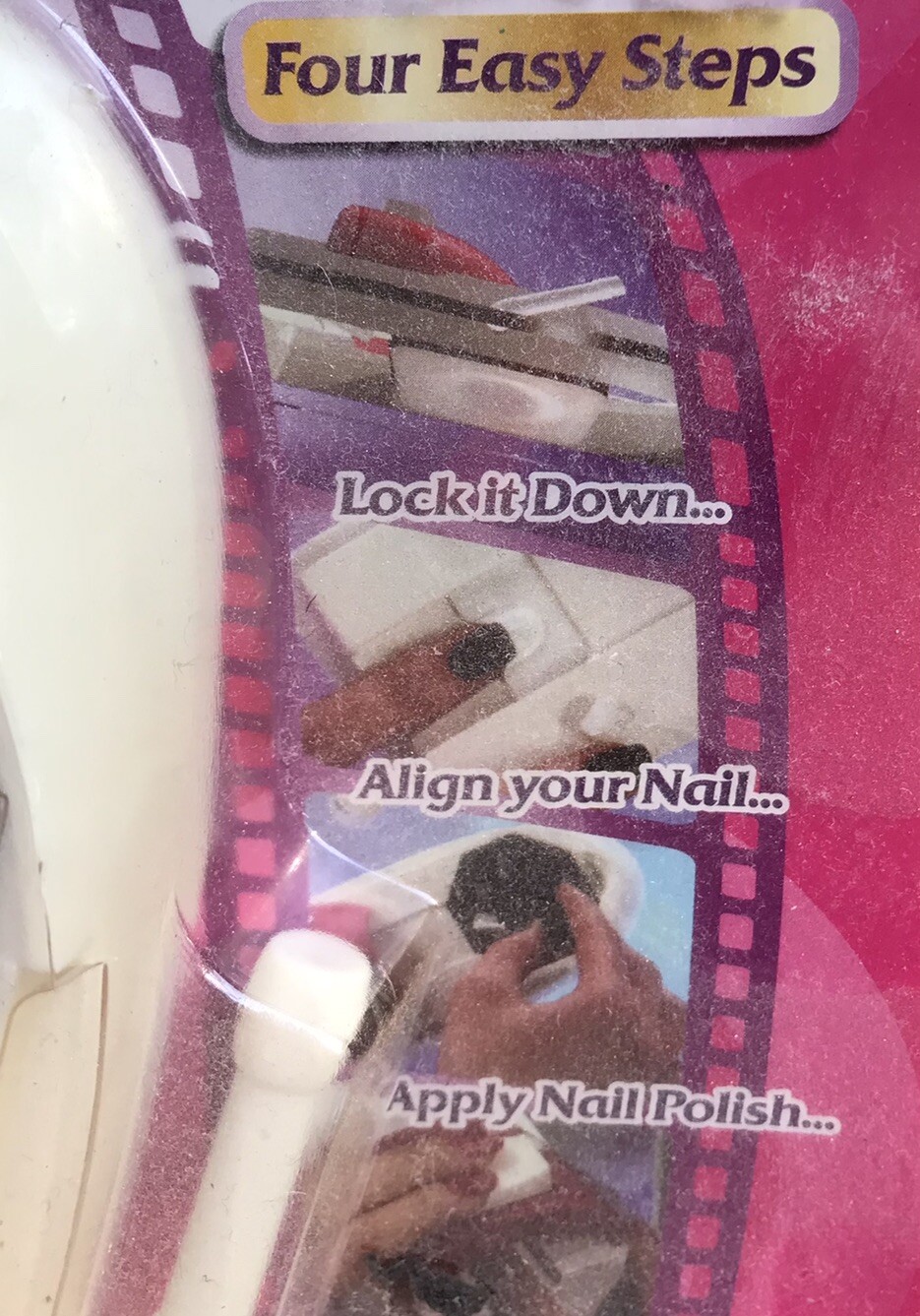 Hollywood Nails-All In One-Nail Art System Kit-Salon QualitY-Sealed-Seen On TV-