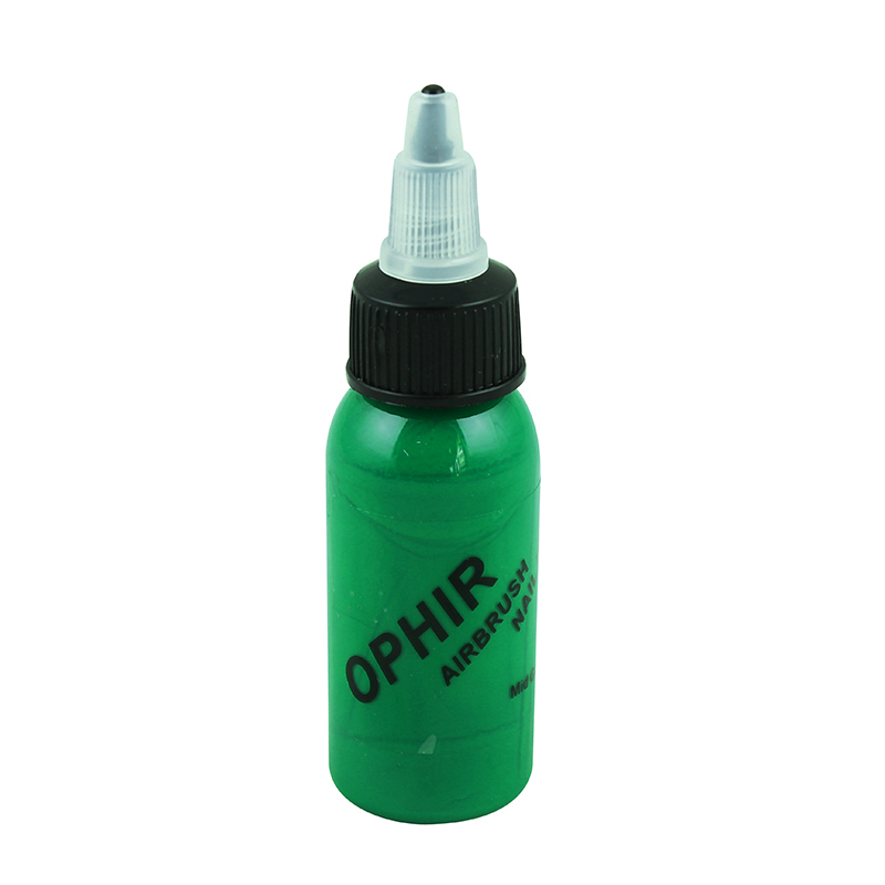 OPHIR 12 Colour Airbrush Nail Inks for Nail Stencil Art Polishing 30ML/Bottle