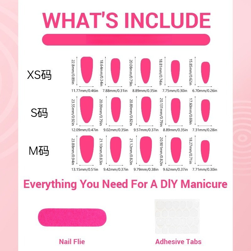 80Pcs-Ink Wash Pink Floral Coffin Press on Nails Gradient Nude Glossy Fake Tips