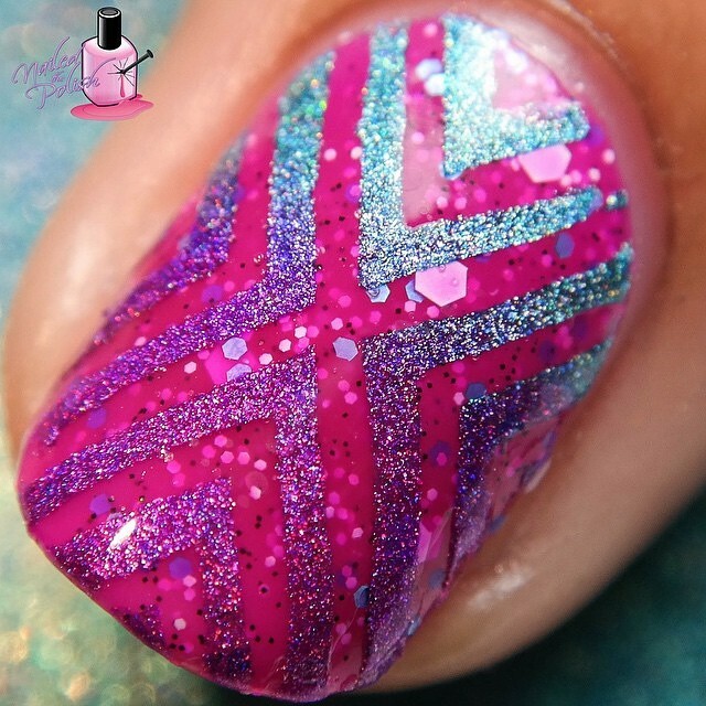 X-pattern stencils for nails, nail stickers, nail art, nail vinyls