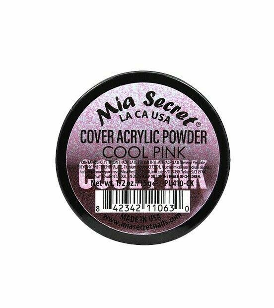 Mia Secret Acrylic Nail Powder Cover Cool Pink 1/2 oz – USA