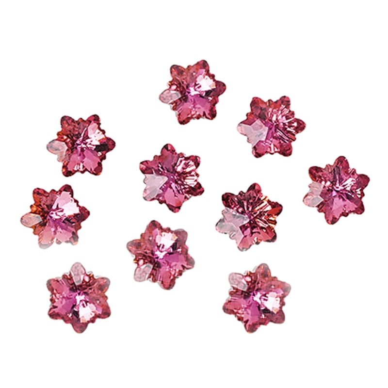 10Pcs Rhinestone Crystal Nail Art Drill 3D Transparent DIY Glitter Manicure