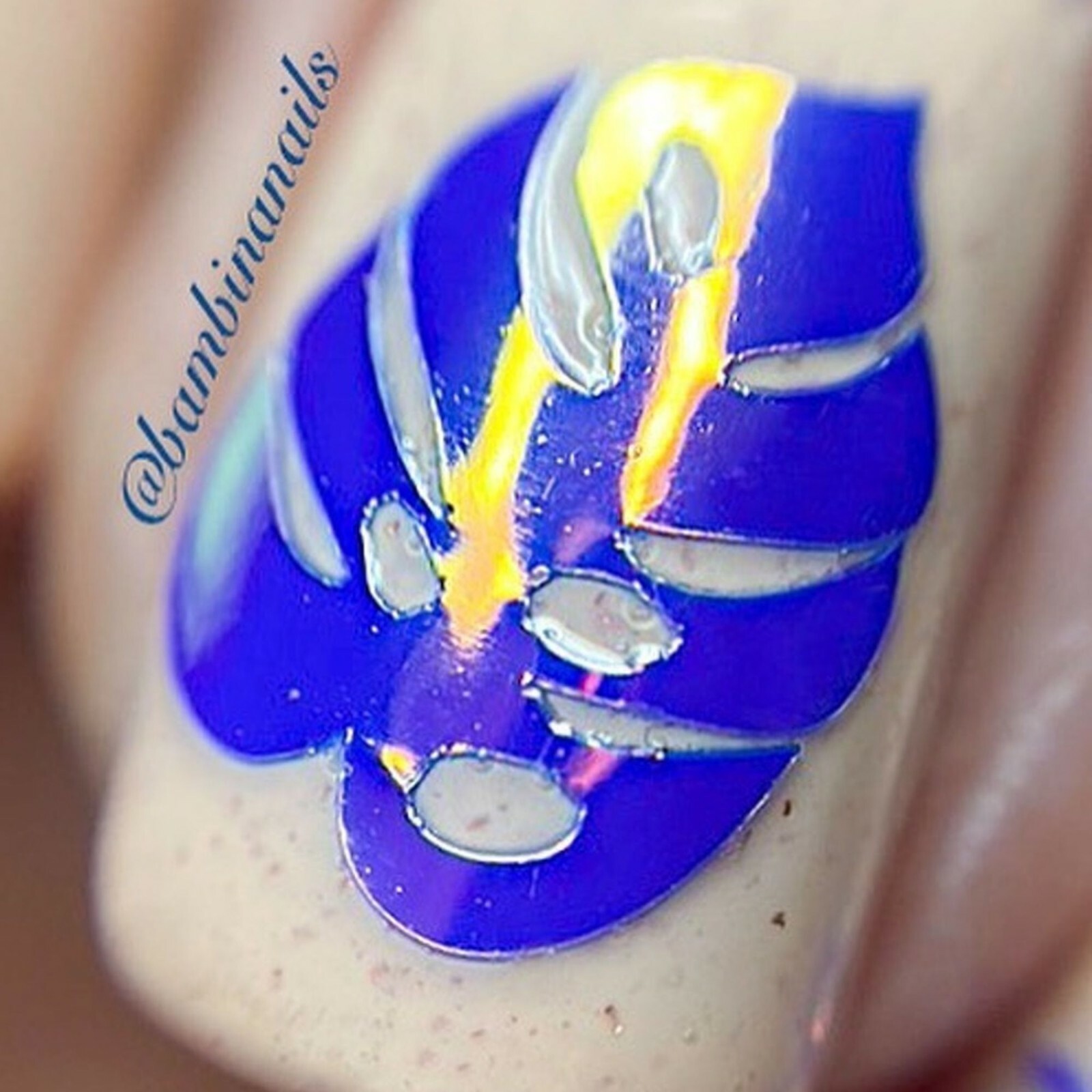 Whats Up Nails Botanical Garden Stickers (Purple) – Daily Charme Collaboration