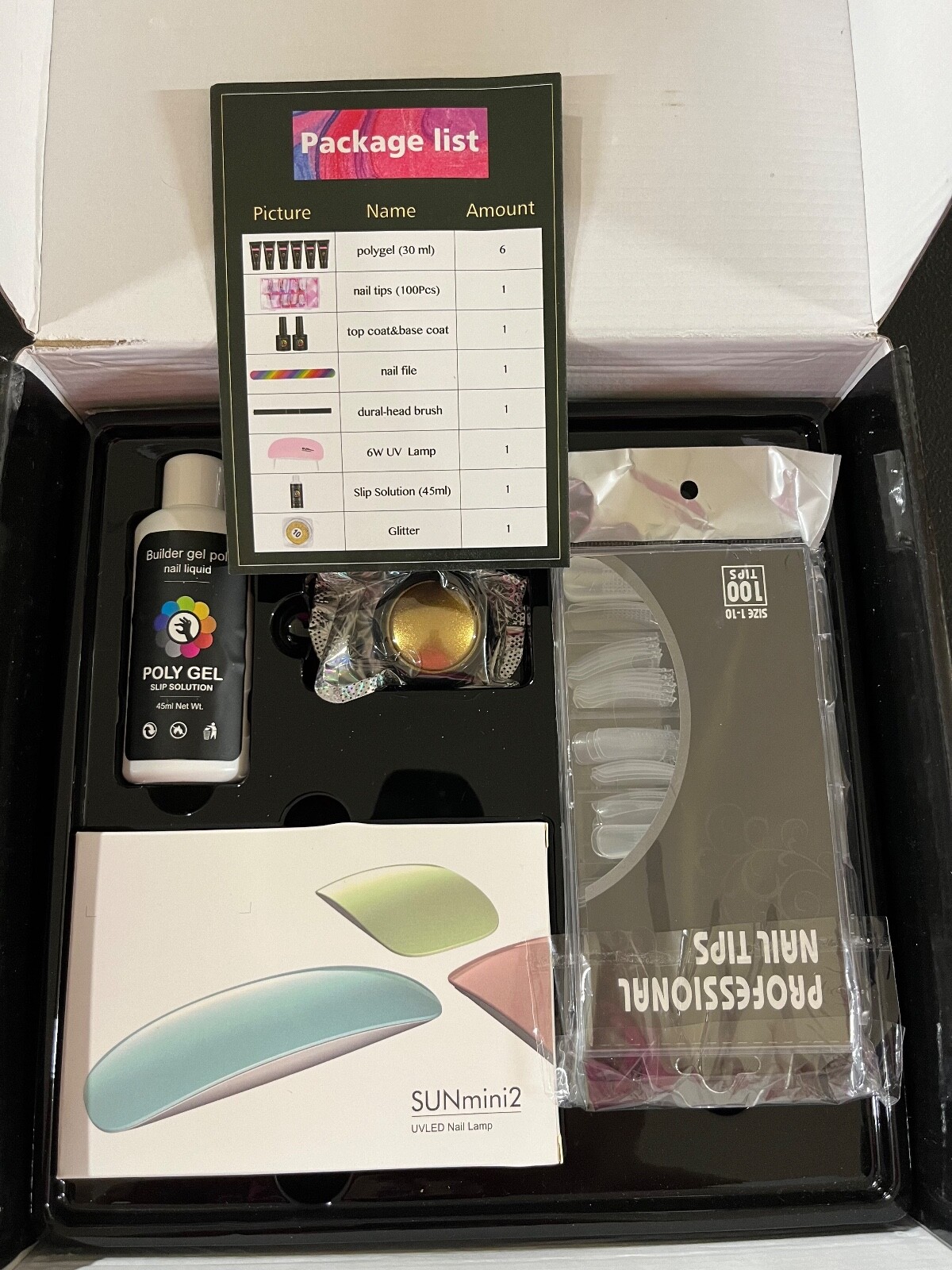 Poly Nail Extension Gel Kit
