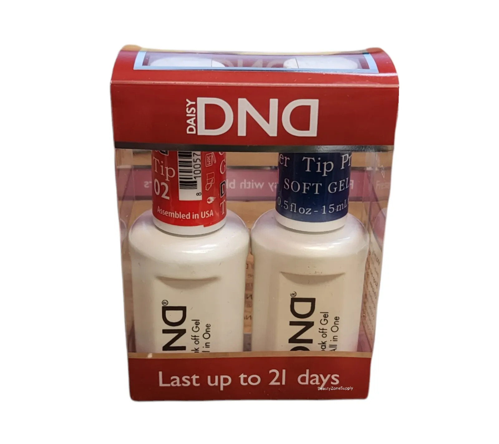 DND Soft Gel Tips Primer / Glue Tips – 0.5 oz – Any choose