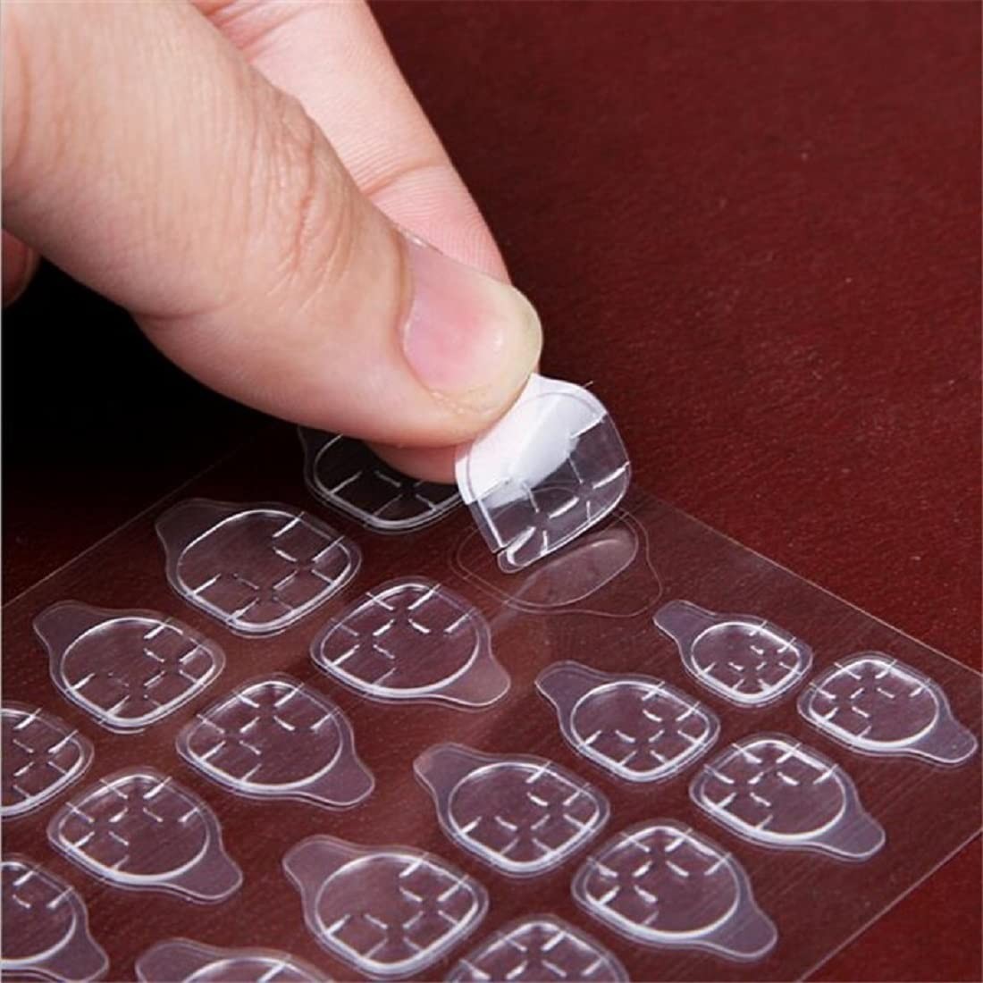 Secret Lives® press on nails designer artificial nails extension glossy 24 set