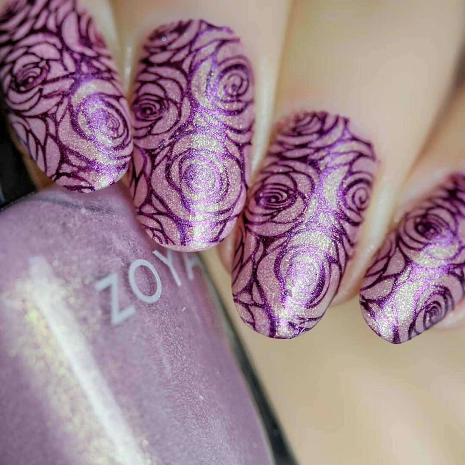 Looking for a Star Stamping Polish (Metallic Dark Purple), Nail Polish, Nail Art