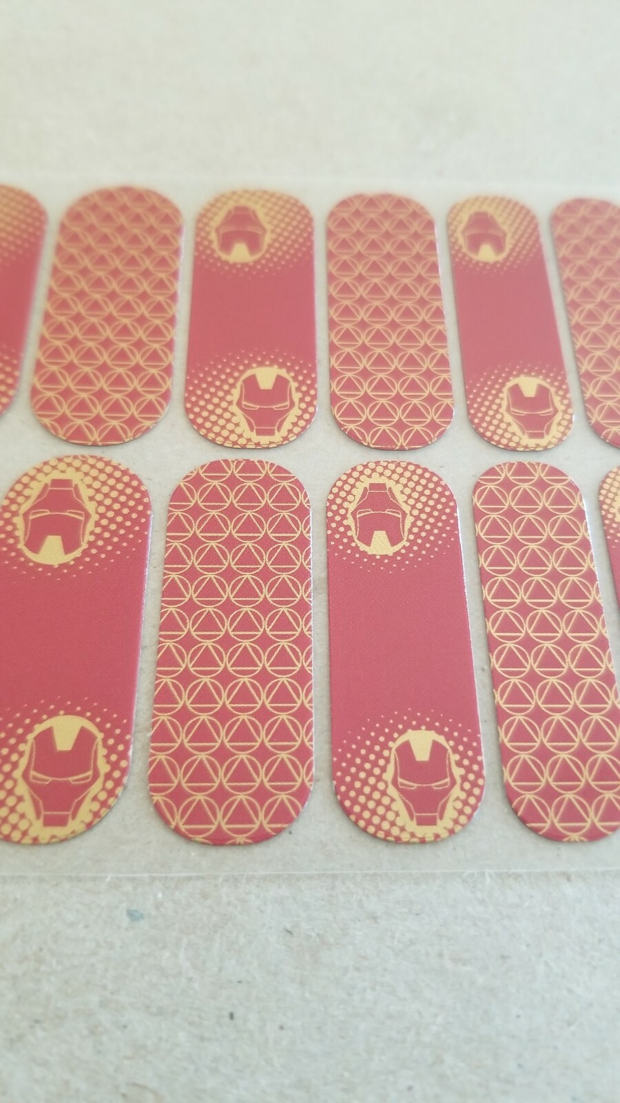 Jamberry nail wraps full sheet SPECIAL RELEASE I Am Iron Man