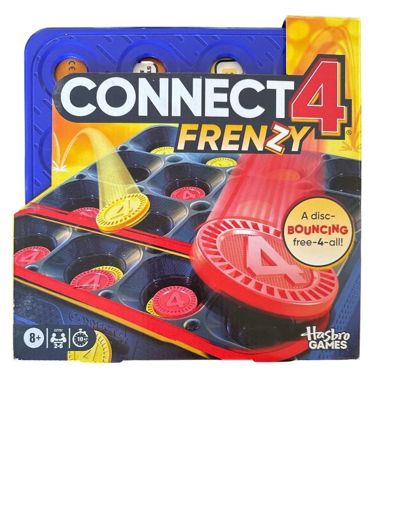 Connect 4 Frenzy Game | Bounce Discs 4 The Win | Family Party Not Applicable
