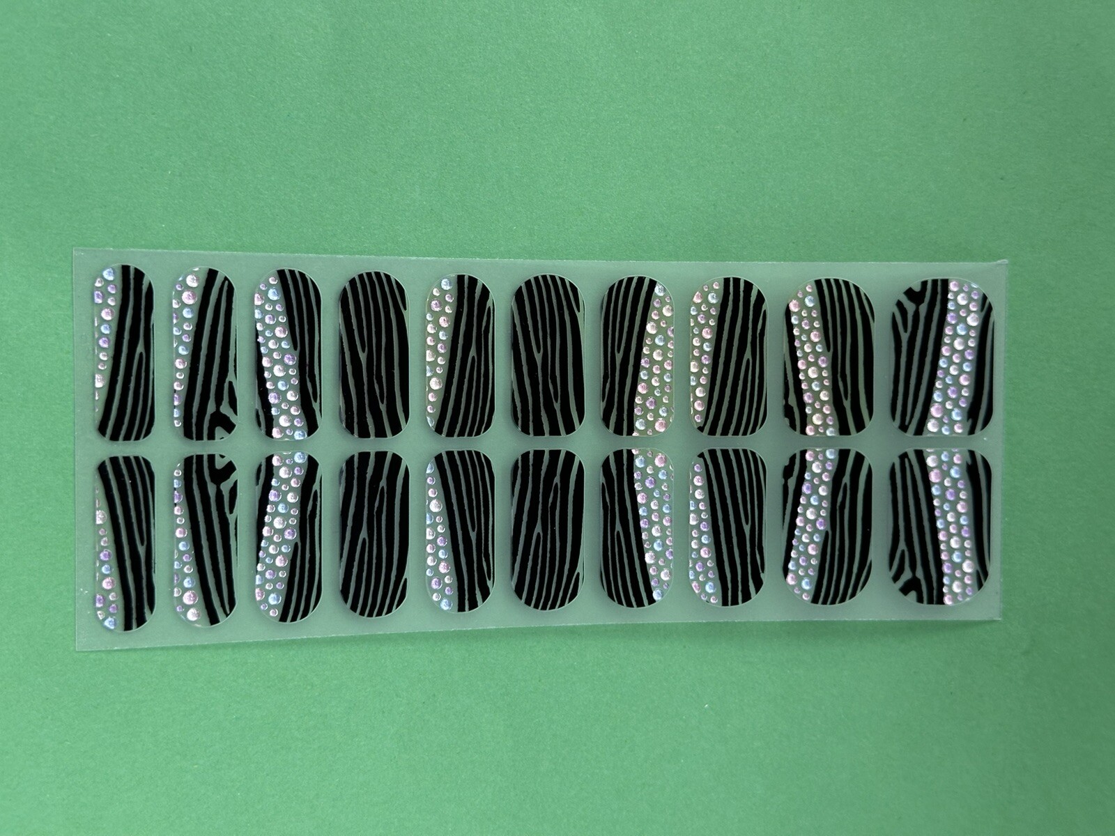 20 Strips In a Pack Instant Nail Wrap, Peel and Apply, Hottest design Brand New.