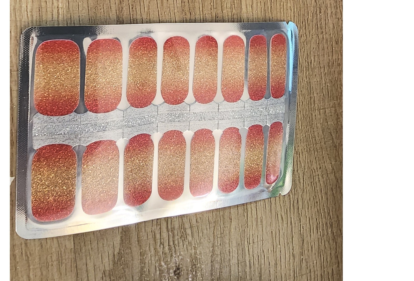 Beautiful B Nail Polish Strips Sprinkle Nail Wraps Nail Stickers 100% Real Nail