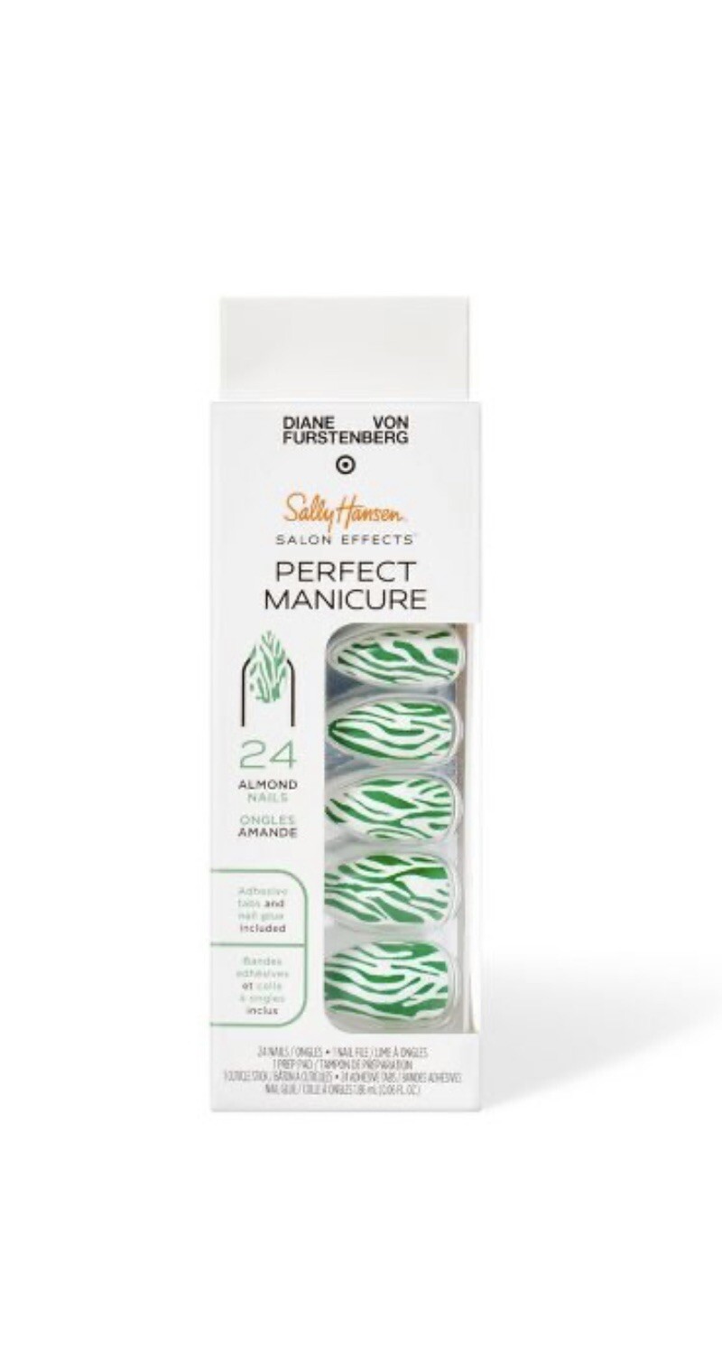 Diane Von Furstenberg X Sally Hanson 2024 RARE Adhesive Nail (4 sets) NWT