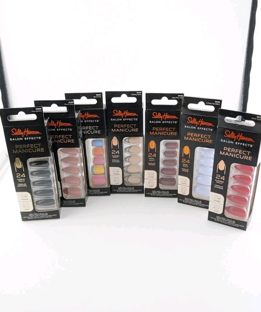 Sally Hansen Salon Effects Perfect Manicure Press on Nails Kit Choose Your Style