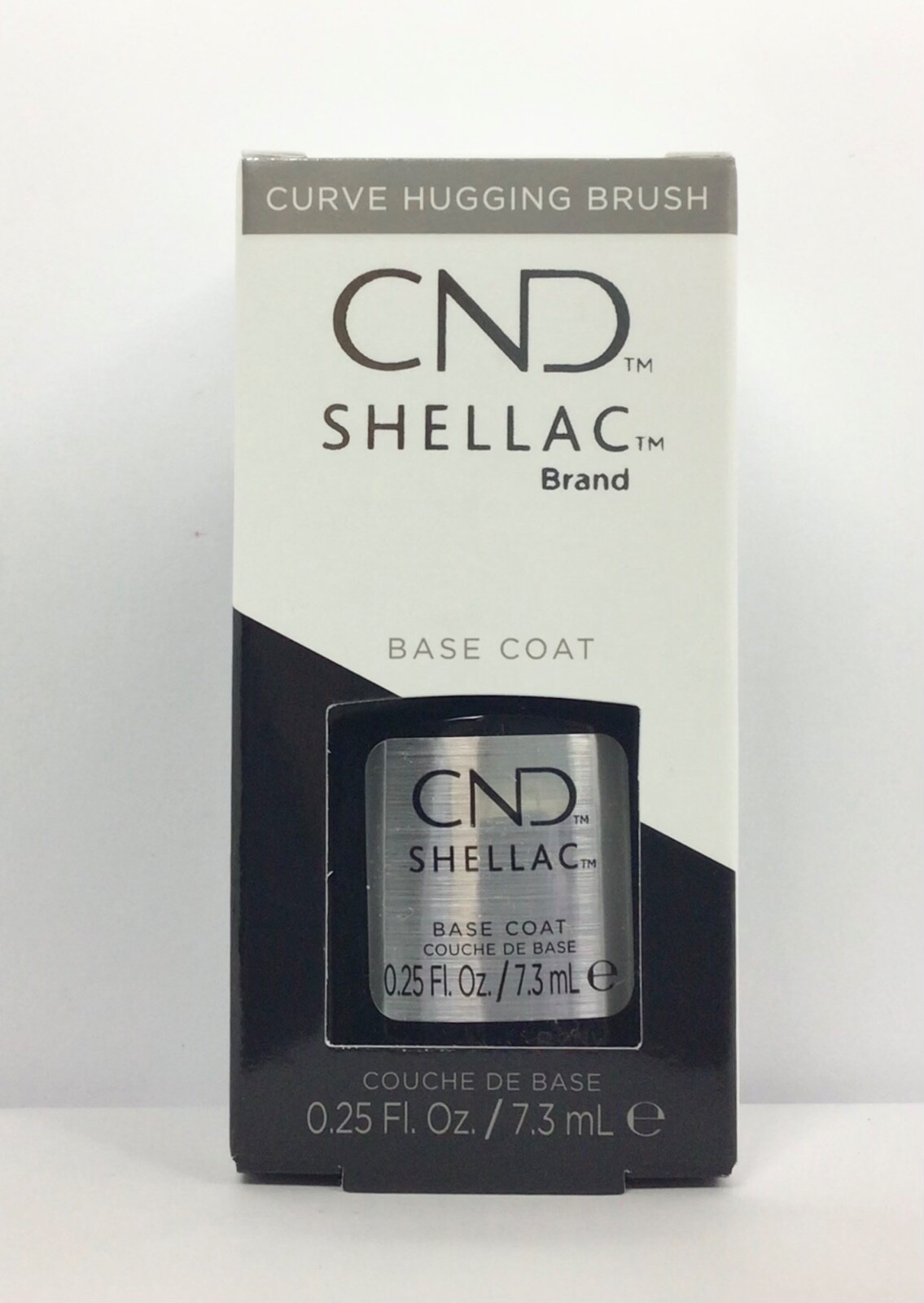 CND Shellac Gel Polish- Small Base + Top Coat 0.25oz/7.3ml