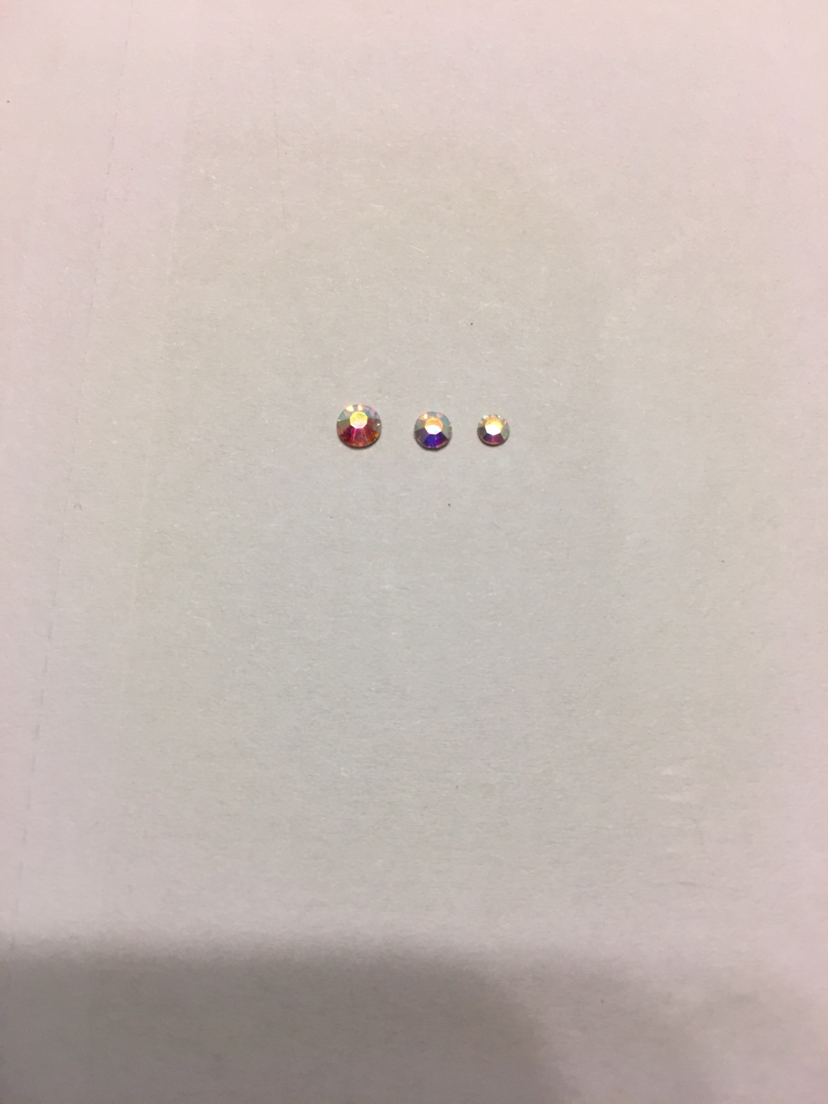 diamond cristales para uñas varios tamaños y colores 1440pz en cada contenedo
