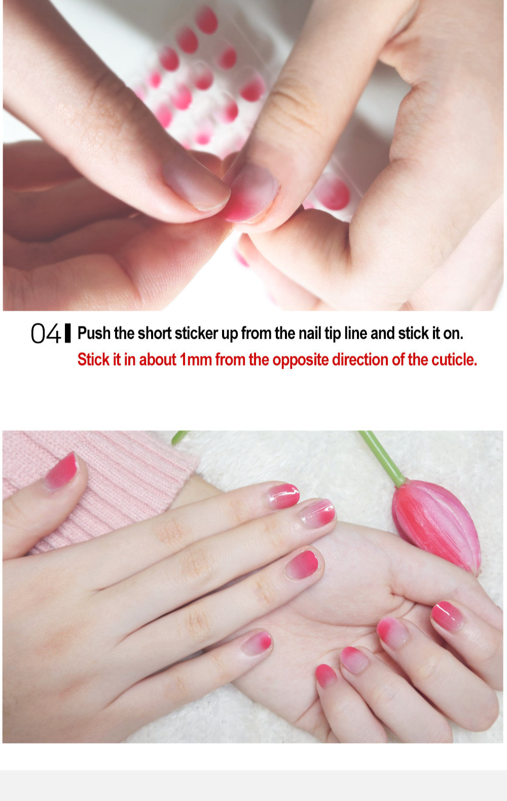 KERU™ Gel Base Sticker for Nail Care | Damage-Free | Long-Lasting Wear