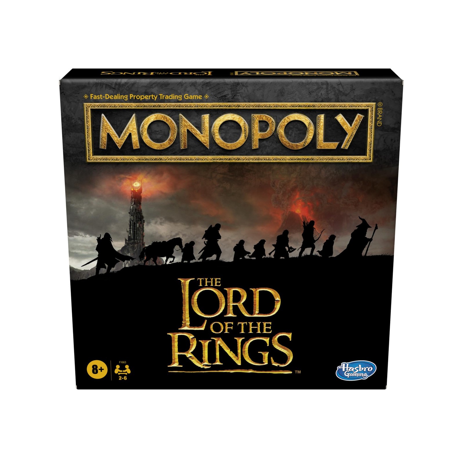 Hasbro Gaming Monopoly: The Small, Orange, Yellow, Red, Green, Blue, Purple