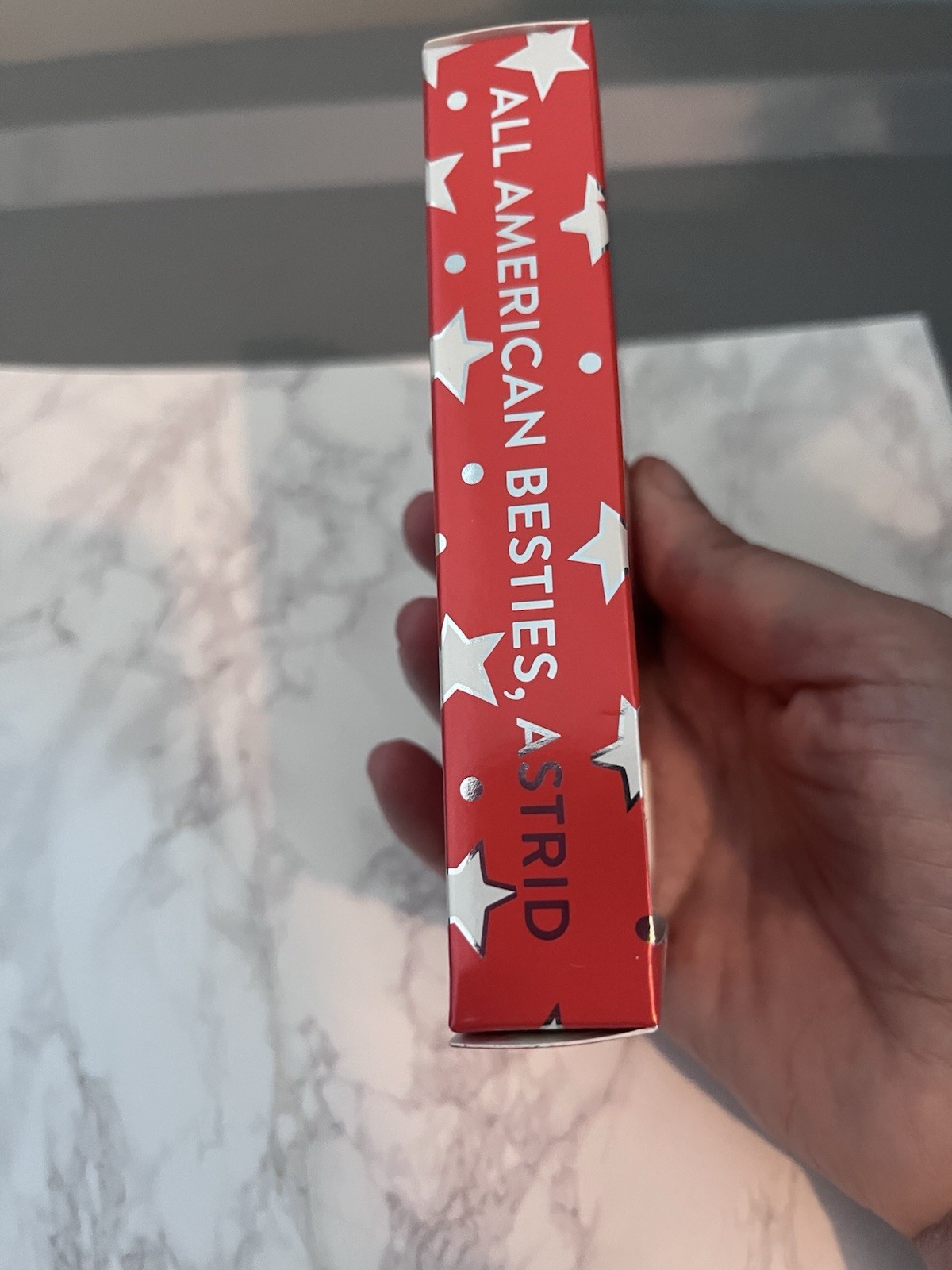 All American Besties, Astrid Short Square Nails