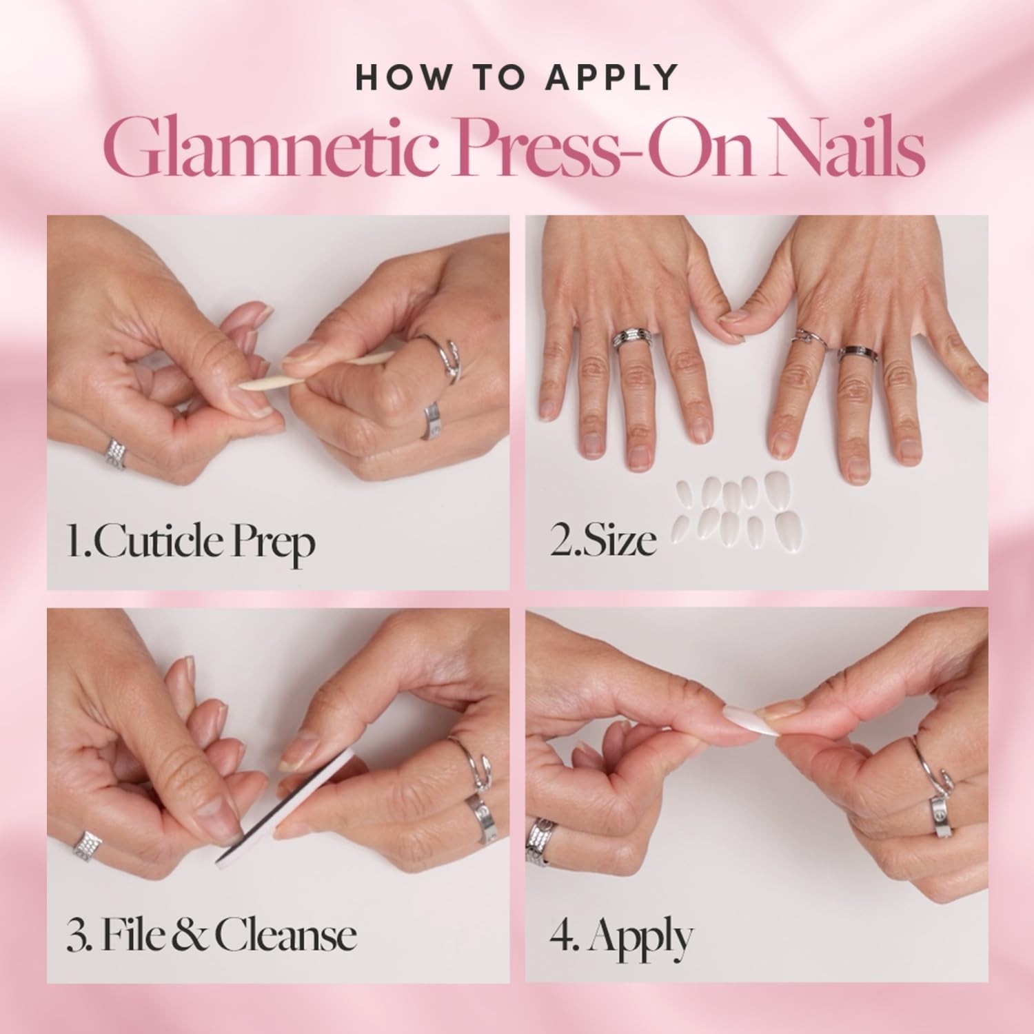 Durable Brush Tip Nail Glue for Press-On Nails – 30 Sec Cure Time, Travel Size