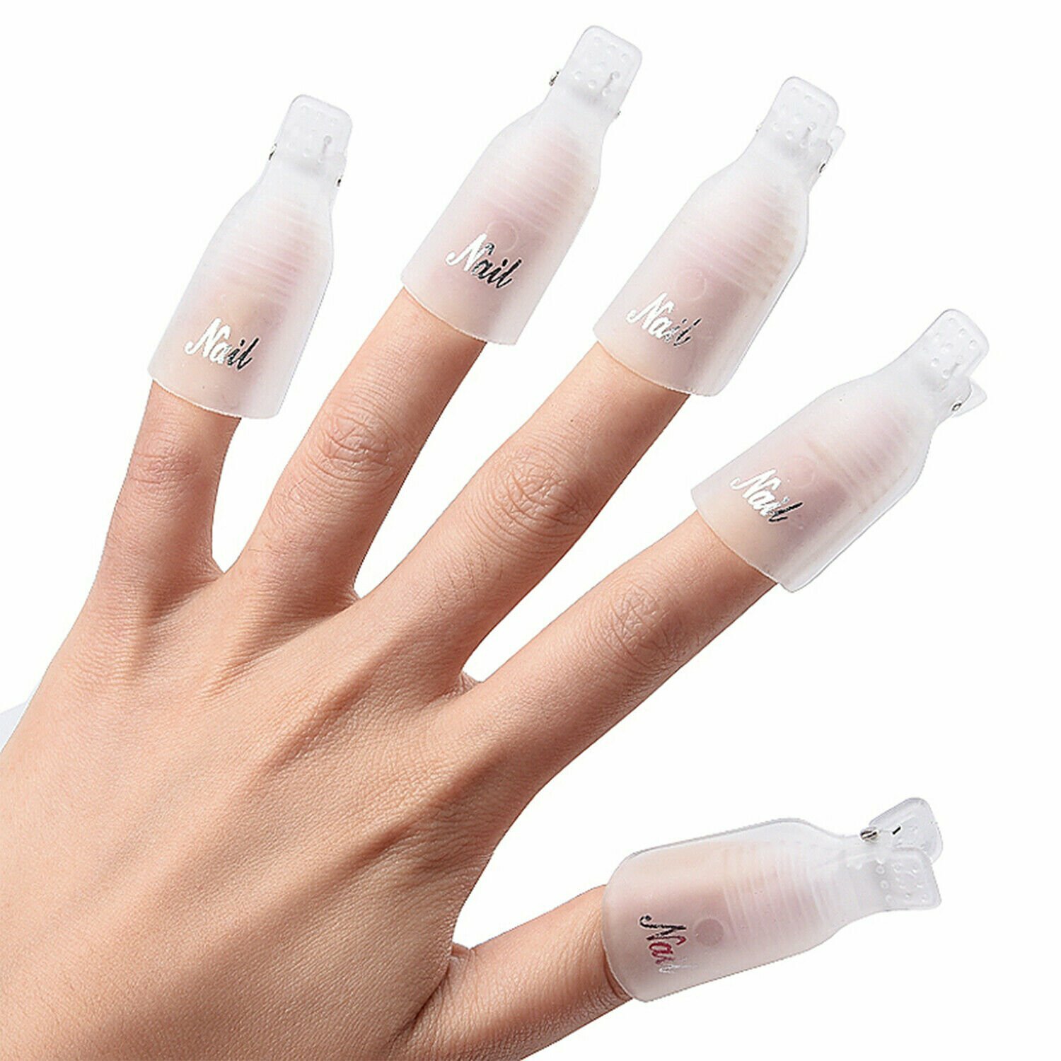 Plastic Acrylic Nail Polish Remover (10-Piece) Nail Polish Remover (10-Piece) 4.