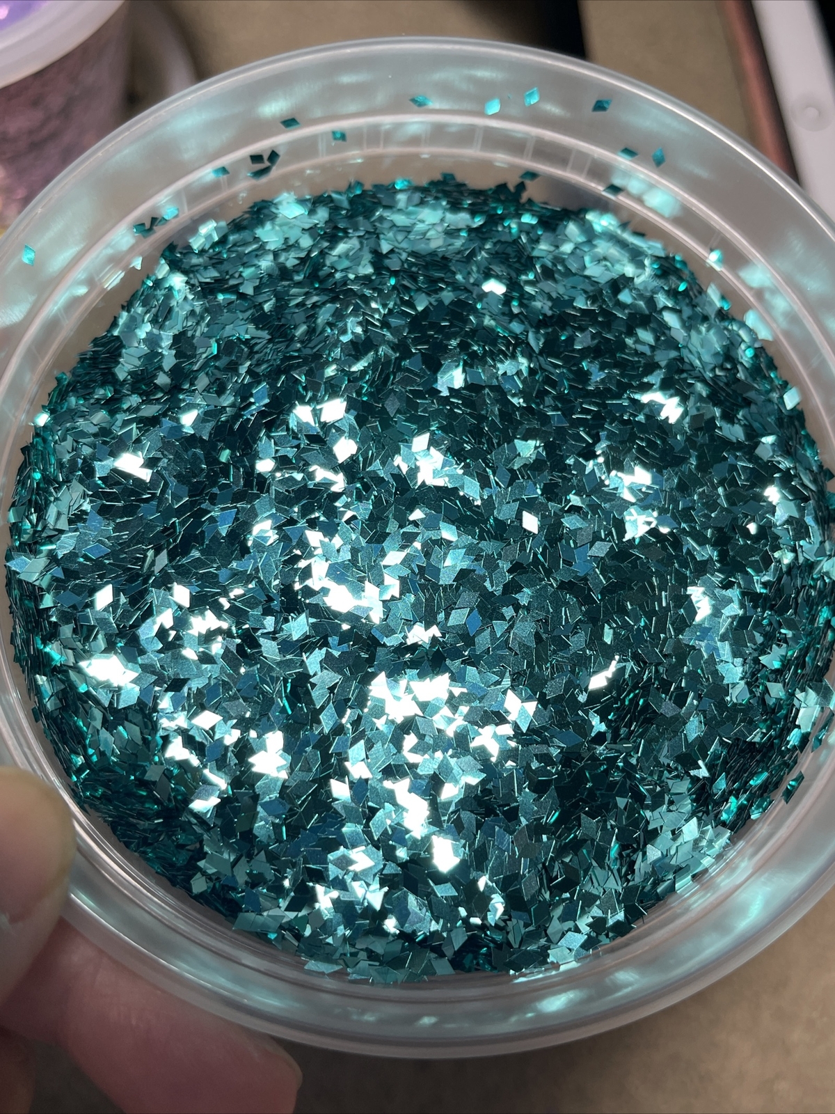 50G Solvent Resistant Metal RHOMBUS 2MM shape Glitter Nail Art Face Crafts