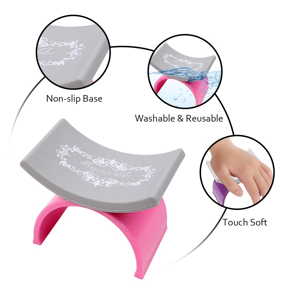 1-Hand Pillow Cushion Holder For Nail Arm Rest Pillow Holder Nail Art OTFV