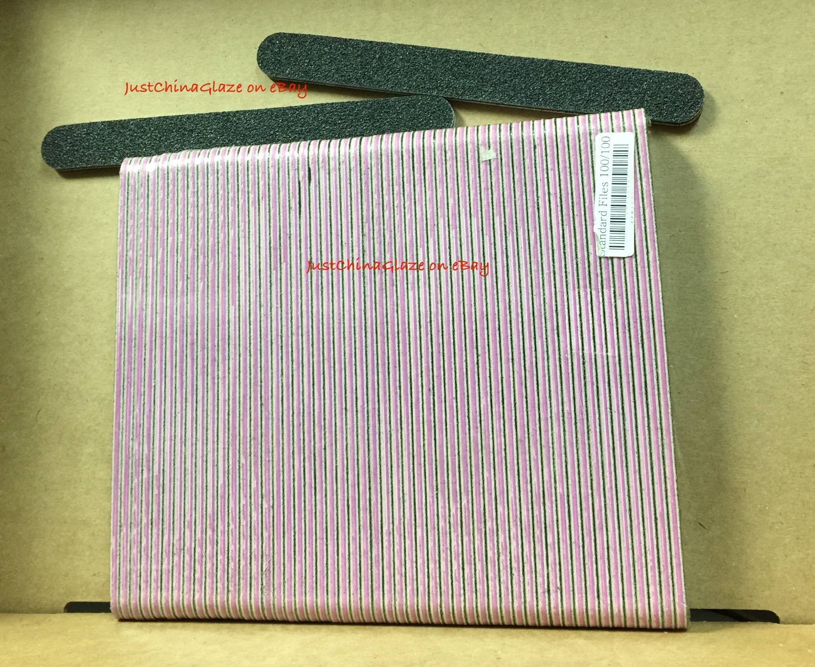 Nail File Standard Round 100/100 Grit 50ct – Made in The USA – The Best Quality