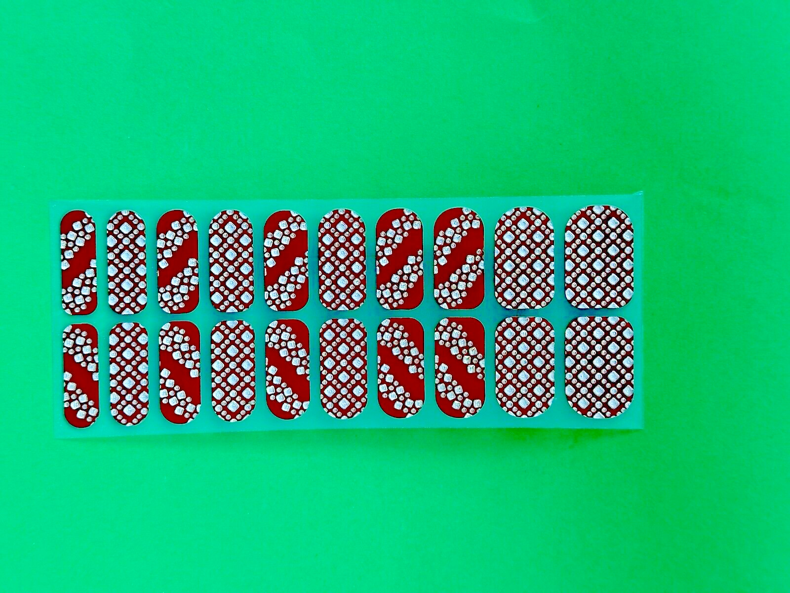 20 Strips In a Pack Instant Nail Wrap, Peel and Apply, Hottest design Brand New.