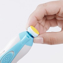 Baby Nail Trimmer File with Light Safe Electric Nail Clippers Kit for Newborn