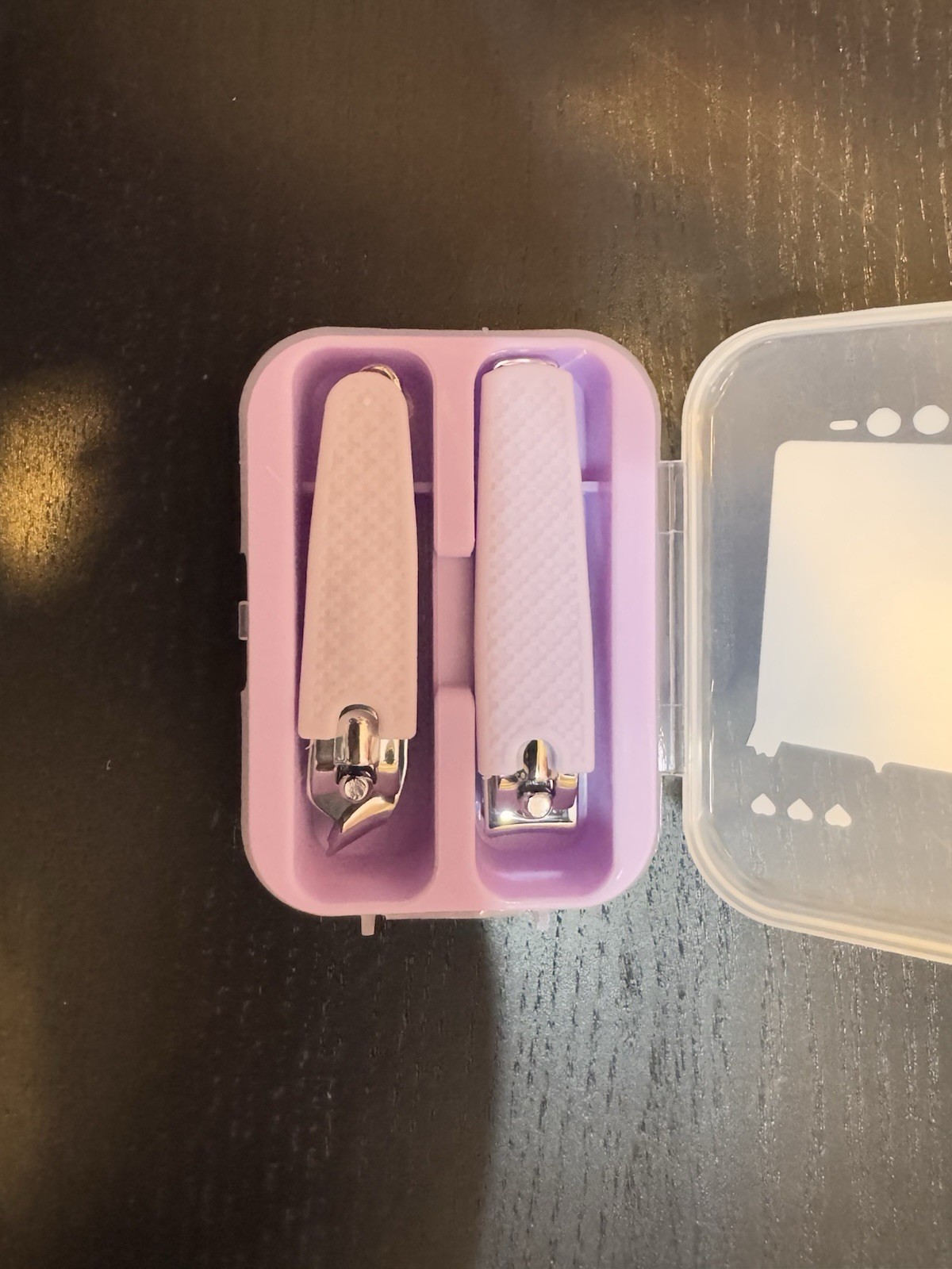 Kuromi Nail Clipper Cutter And Toe Nail Cutter In A Box Travel Set Of 2