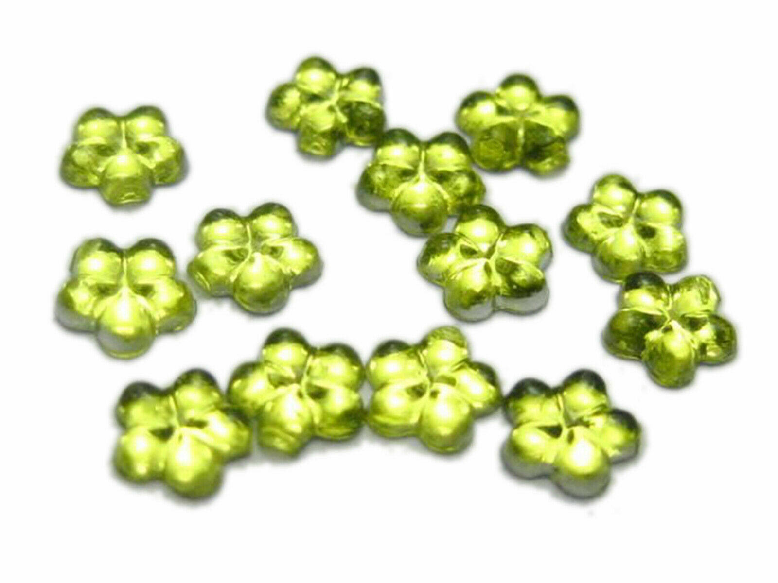 1000 Acrylic FlatBack Mini Flower Rhinestones Gems 4mm Nail Art Tips