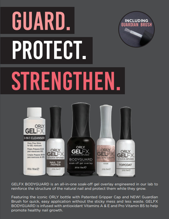 ORLY GelFX LED/UV Soak-off Gel Overlay – BODYGUARD OR34000 0.6oz/18mL
