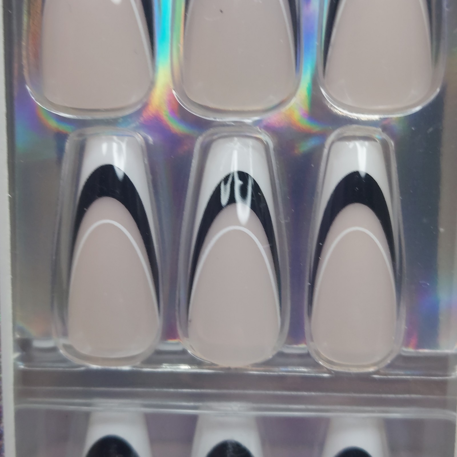 Lot of 6 Claire’s Vegan Press On Nails Sets 24 Faux Nails Each Glue Included New