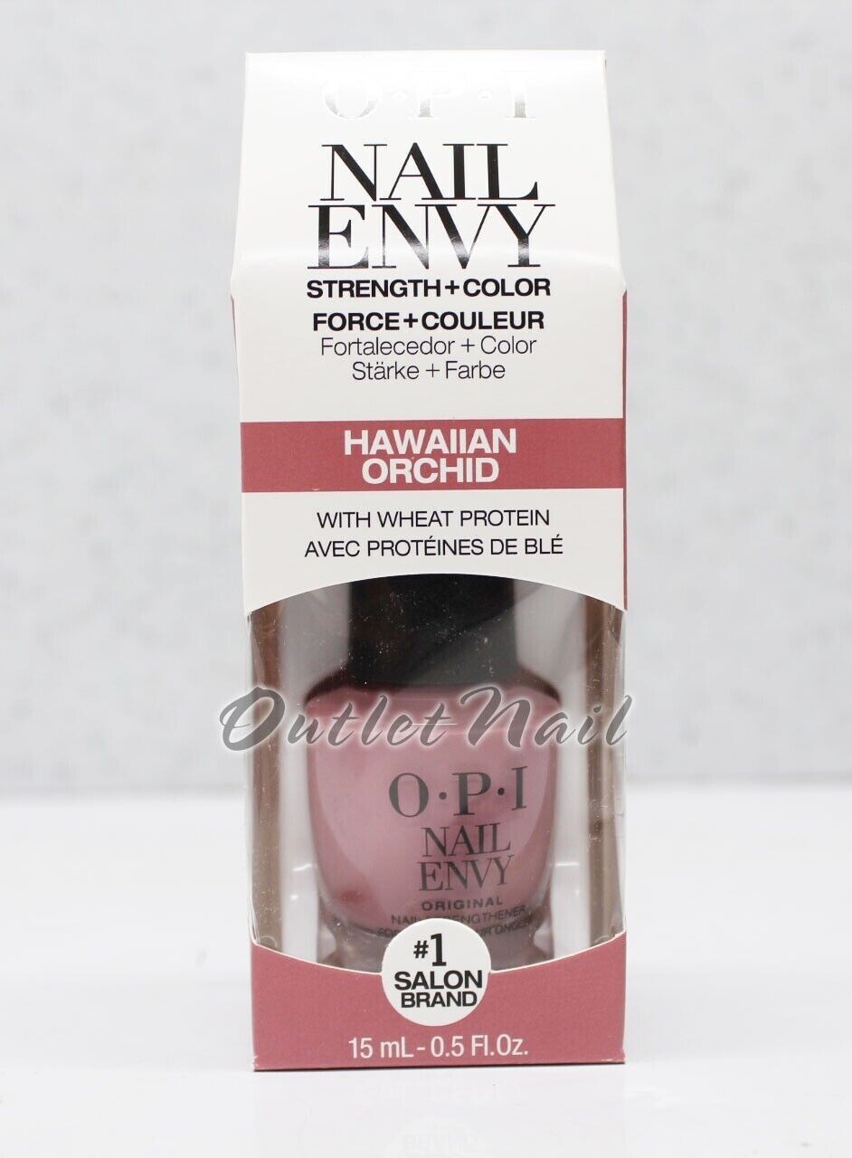 OPI Nail Envy Wheat Protein & Calcium 15ml/0.5fl.oz NT 220 – Hawaiian Orchid