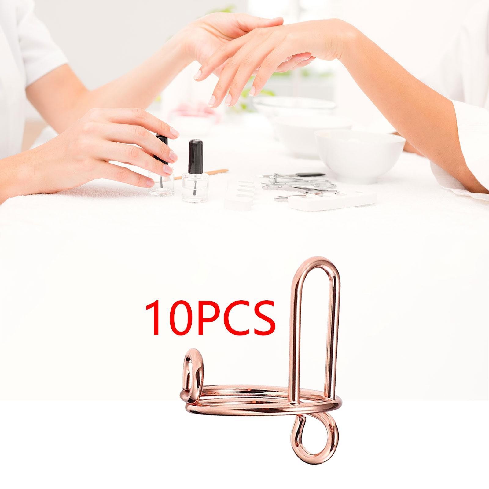 10x Fingernail Rings Nail Rings for Acrylic Nails Halal Nail Rings Set