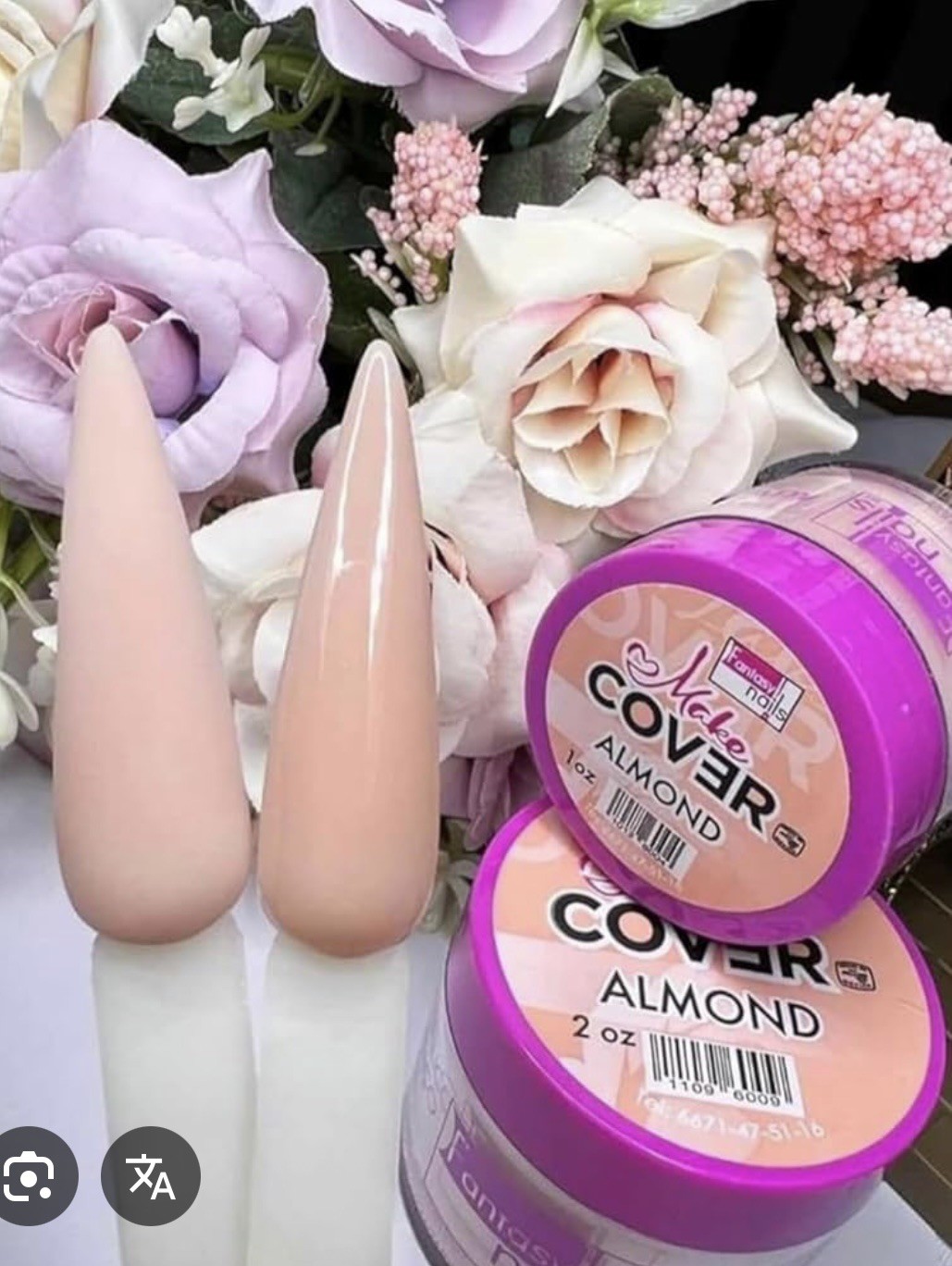 Kits De 6 Acrílicos Covers De Fantasy Nails. Cada Uno De 2 Oz