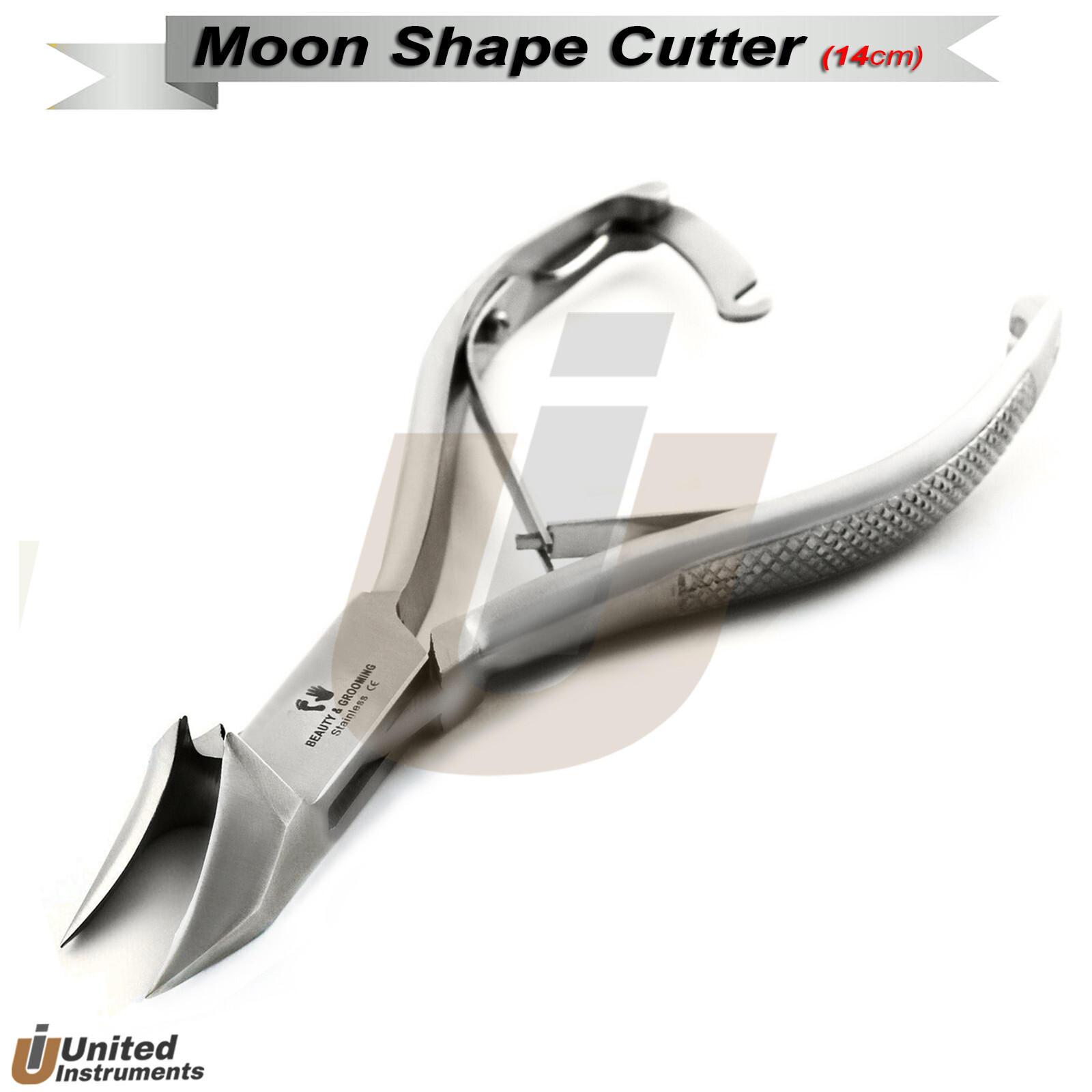 Surgical Toe Nail Nippers Clippers Moon Shape Cutter Podiatry Treatment Plier