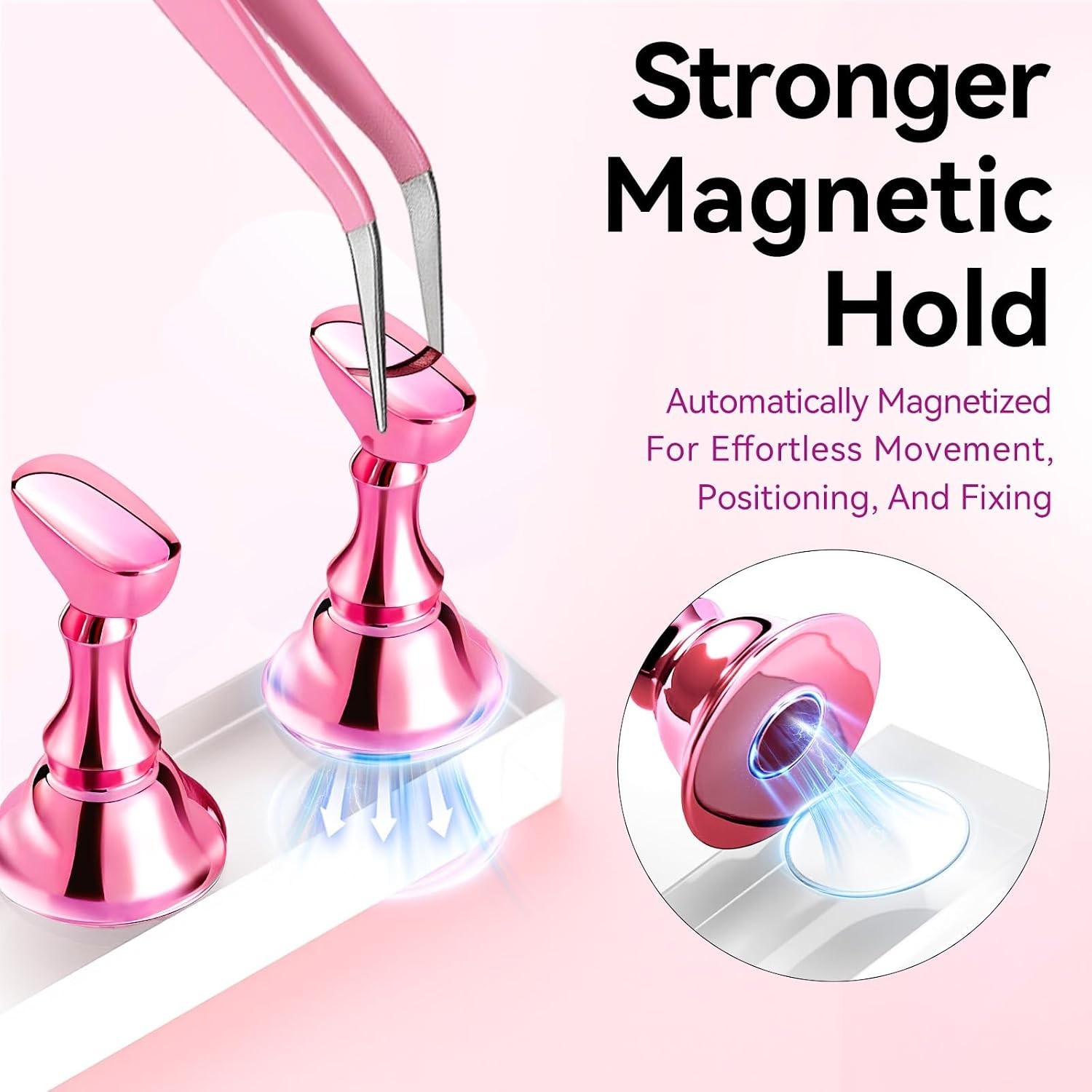 Nail Art Made Easy: Complete Nail Kit with 30 Almond Tips & Magnetic Stands