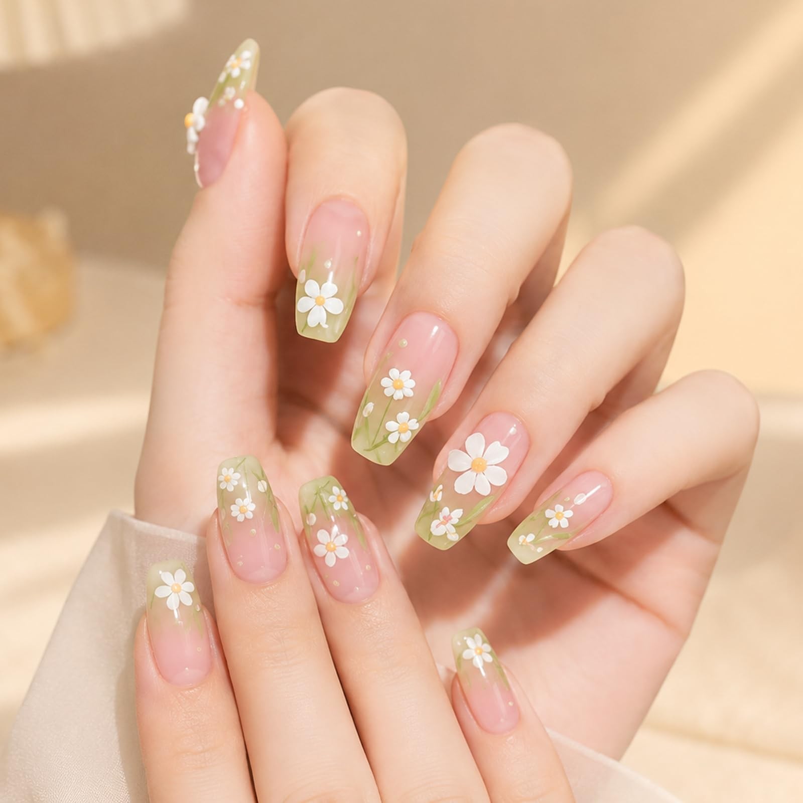 5 Petal Flower Nail Dotting Pen Set – 4PCS Flower Dotting Tools Nail Art, Nai…