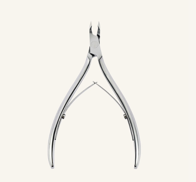 LUCANUS Airfit Cuticle Nipper 4mm Anti-Pinch Professional Manicure Nail Tool