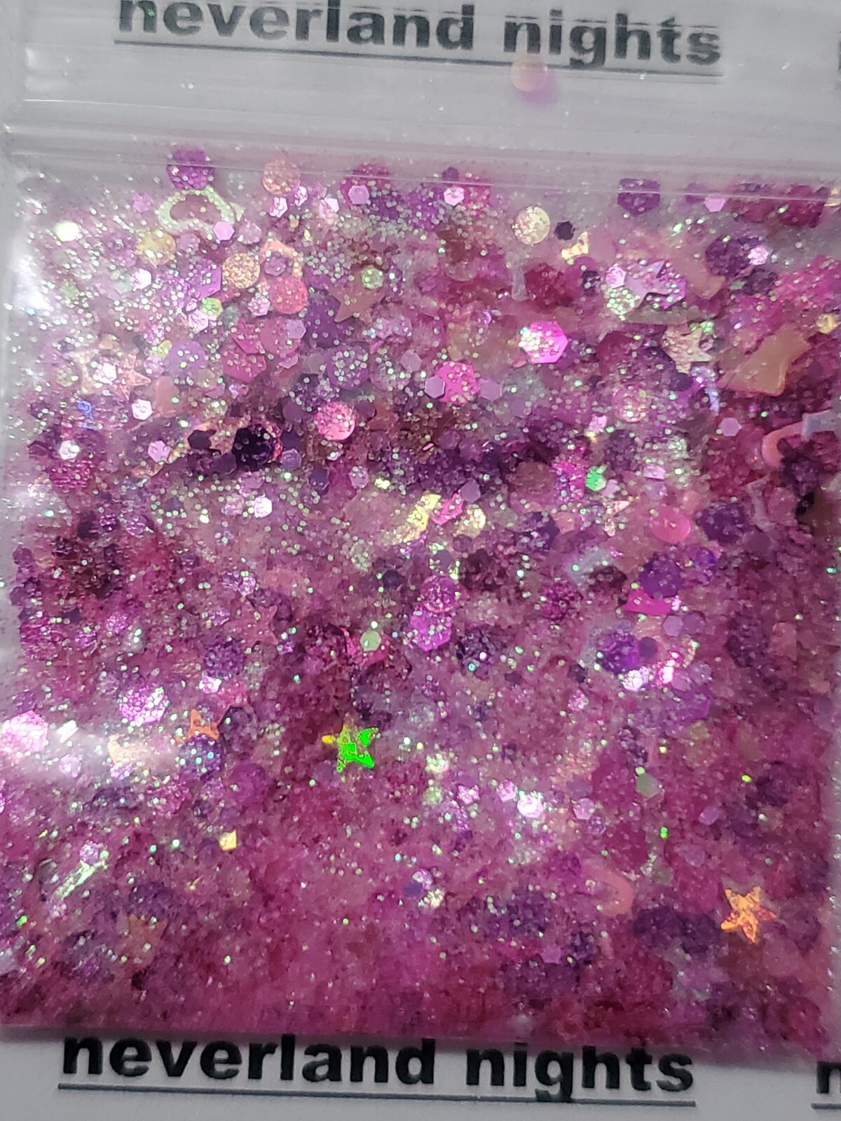 Bubblegum Pink | Iridescent Glitter Mix|Nail Art|Acrylics & Gels |Princess nails