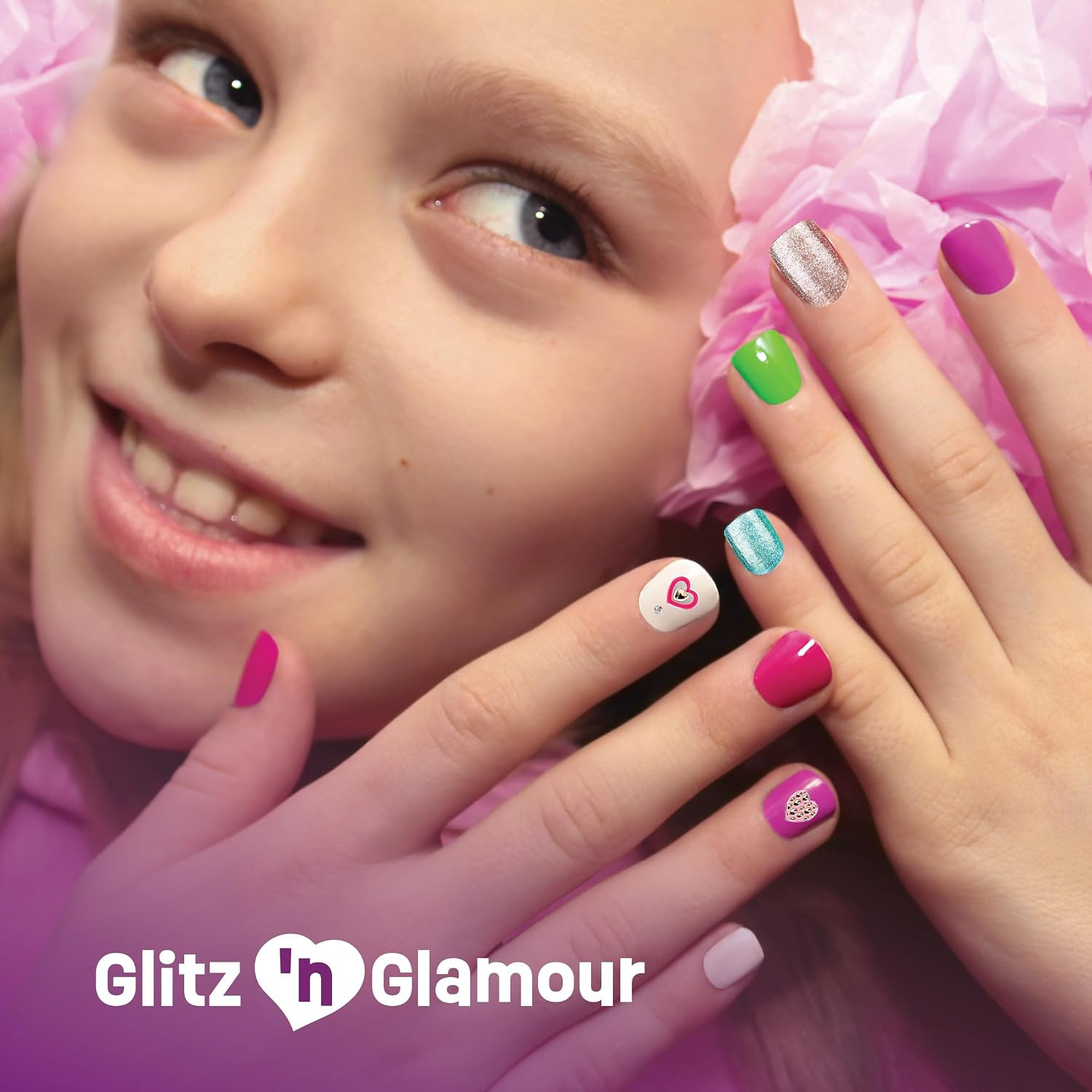 Nail Art Studio for Girls – Birthday Gift – Nail Polish Kit for Kids Ages 7-12 Y