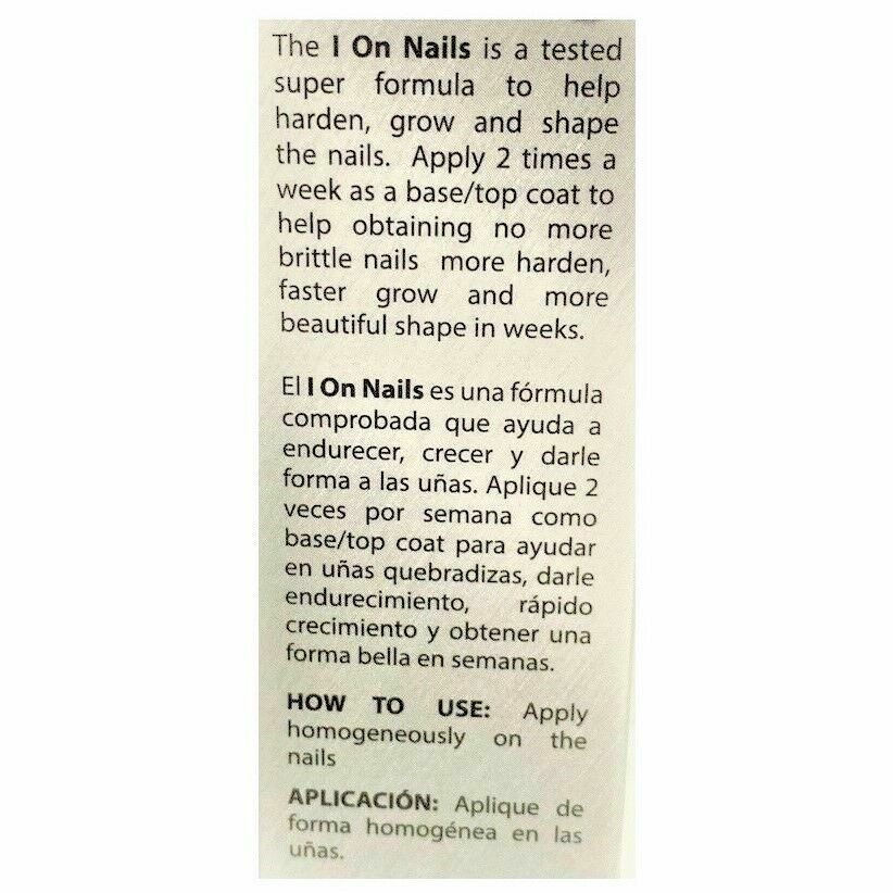 I On Nail Hardener with Calcium & Biotin 0.4 Oz