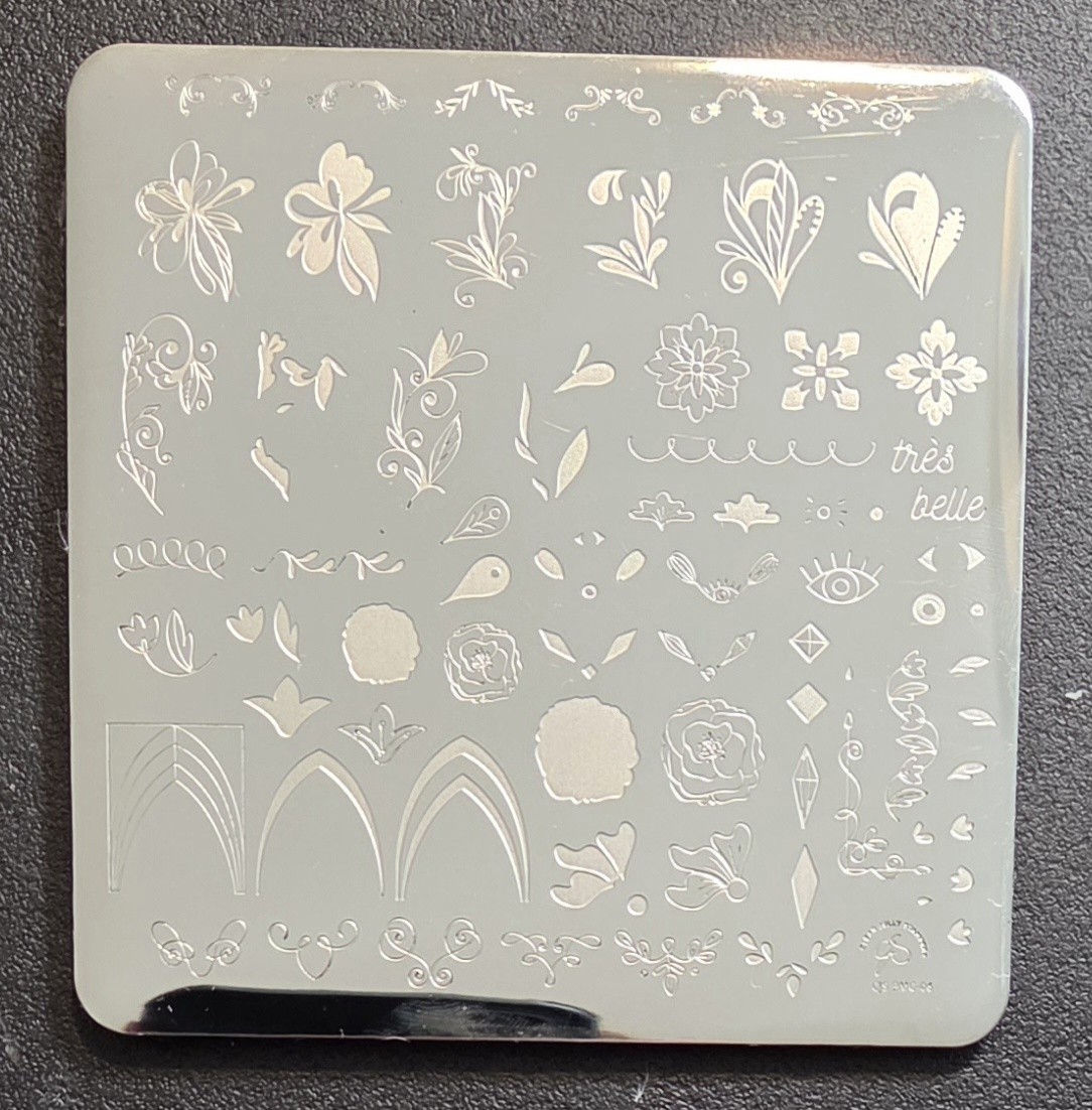 Clear Jelly Stamper Nail Art Stamping Plate – PMC- 06